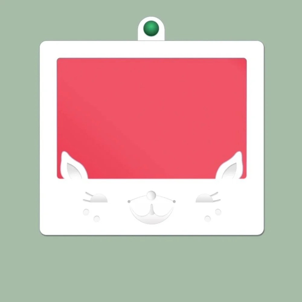 4 Photo Frames Instant Landscape Friends Deer Mini Clips Set‎ Apple Gift